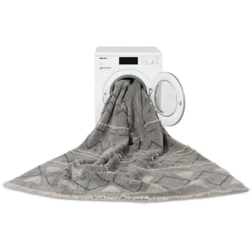 Lorena Canals Tapis Enfant Tapis Ethnique Berbère En Laine Bleu 140x200 – Image 6