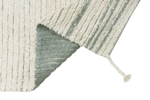 Lorena Canals Tapis Enfant Tapis Lavable En Coton Bleu 120x160 – Image 4