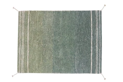 Lorena Canals Tapis Enfant Tapis Lavable En Coton Bleu 120x160 – Image 5