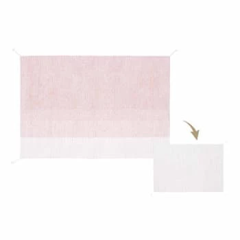 Lorena Canals Tapis Enfant Tapis Lavable En Coton Rose 120x160 – Image 6