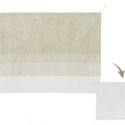 Lorena Canals Tapis Enfant Tapis Lavable En Coton Vert 120x160