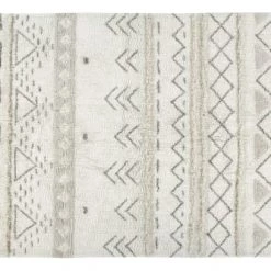 Lorena Canals Tapis Enfant Tapis Lavable En Laine Gris 170x240