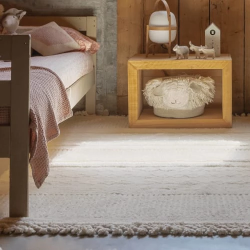 Lorena Canals Tapis Enfant Tapis Lavable En Laine Grise 120 X 170 – Image 2