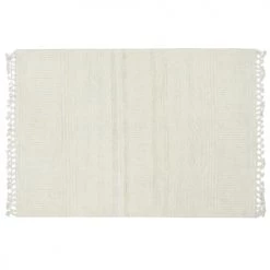 Lorena Canals Tapis Enfant Tapis Lavable En Laine Grise 120 X 170