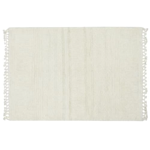 Lorena Canals Tapis Enfant Tapis Lavable En Laine Grise 120 X 170