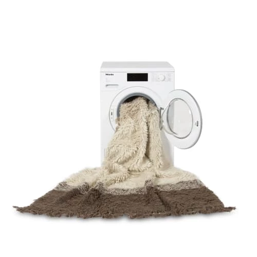 Lorena Canals Tapis Enfant Tapis Lavable En Laine Marron 140x200 – Image 5