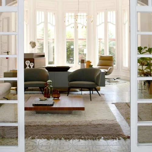 Lorena Canals Tapis Enfant Tapis Lavable En Laine Marron 140x200 – Image 3