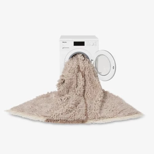 Lorena Canals Tapis Enfant Tapis Lavable En Laine Marron 170x240 – Image 6