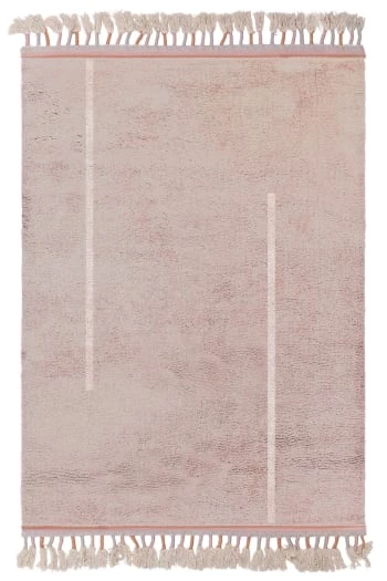 AFK Living Tapis Enfant Tapis Lavable Happy Beige Sable 140x200 – Image 5