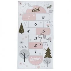The Home Deco Factory Tapis Enfant Tapis Marelle 70x140 Cm