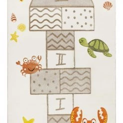 Esprit Tapis Enfant Tapis Motif Marelle Et Mer 133x200