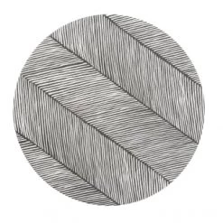 ToddleKind Tapis Enfant Tapis Multifonction En Vinyle Bébé Gris Charbon/noir Diamètre 105cm