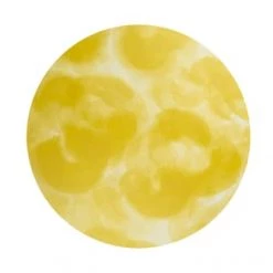 ToddleKind Tapis Enfant Tapis Multifonction En Vinyle Bébé Jaune Diamètre 105cm