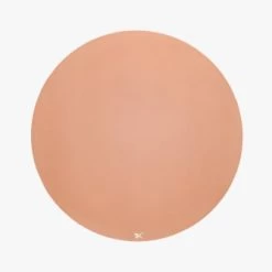 ToddleKind Tapis Enfant Tapis Multifonction En Vinyle Brun Diamètre 105cm