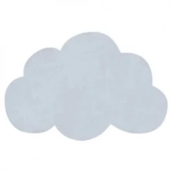 Lilipinso Tapis Enfant Tapis Nuage En Coton Bleu Ciel