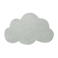 Lilipinso Tapis Enfant Tapis Nuage En Coton Vert