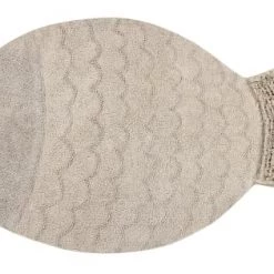 Lorena Canals Tapis Enfant Tapis Poisson Beige 110x180