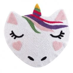 Douceur D'Intérieur Tapis Enfant Tapis Rond Polycoton D90cm