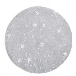 Maisons Du Monde Tapis Enfant Tapis Rond Tufté Gris Motifs étoiles écrues D100