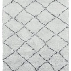 AFK Living Tapis Enfant Tapis Shaggy Nomad Beige 160x230