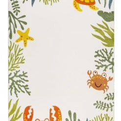 Esprit Tapis Enfant Tapis Thème Animaux Marin Beige 120x170