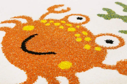 Esprit Tapis Enfant Tapis Thème Animaux Marin Beige 80x150 – Image 3