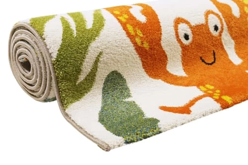 Esprit Tapis Enfant Tapis Thème Animaux Marin Beige 80x150 – Image 4