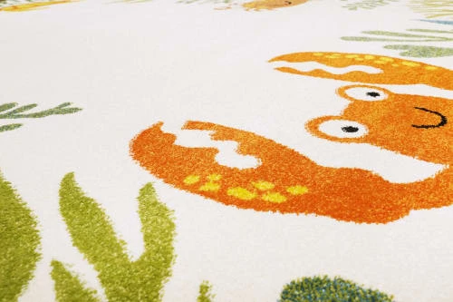 Esprit Tapis Enfant Tapis Thème Animaux Marin Beige 80x150 – Image 5