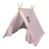 The Home Deco Kids Tipis Enfant Tente Enfant En Tissu 105 Cm Little World Rose Et Blanc