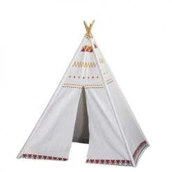 Sauthon Tipis Enfant Tipi En Toile En Coton Beige