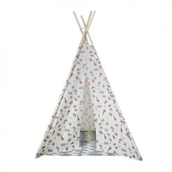 Maisons Du Monde Jouets Enfant Tipi Enfant écru Imprimé Avec Tapis