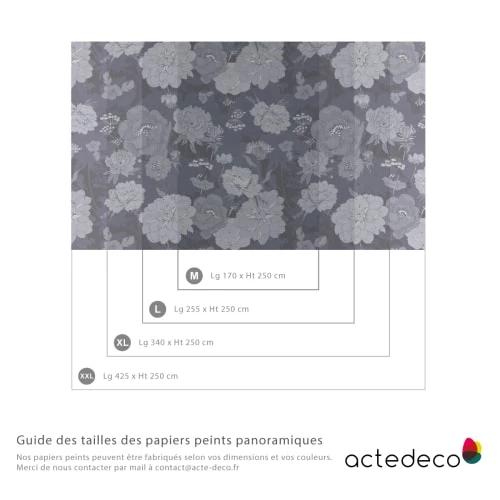 Acte Deco Stickers Et Papiers-peint Enfant Violette - Papier Peint Enfant Panoramique Enfant - 250x425 – Image 4